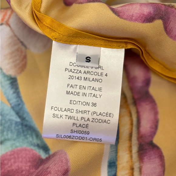 La double J zodiac placee blouse and pants size S - Picture 4 of 6